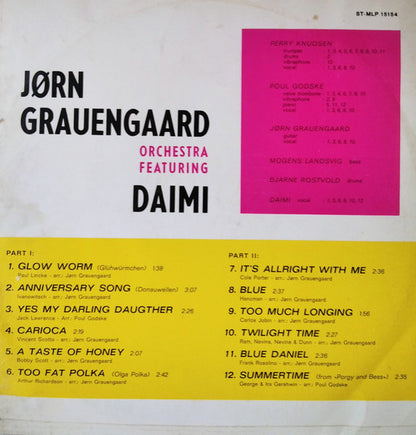 Jørn Grauengaards Orkester Featuring Daimi : Jørn Grauengaard Orchestra Featuring Daimi (LP)