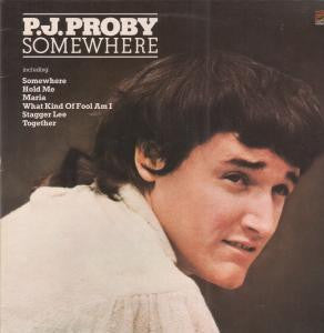 P.J. Proby : Somewhere (LP, Comp)