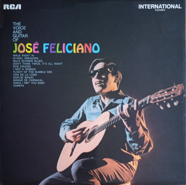 José Feliciano : The Voice And Guitar Of José Feliciano (LP, Album, RE)