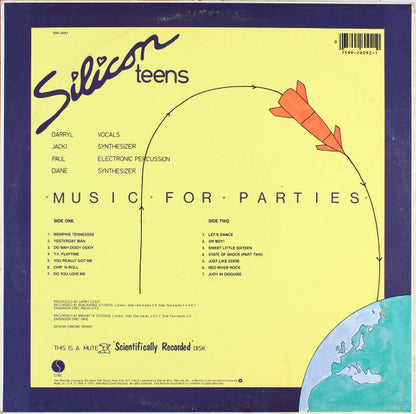 Silicon Teens : Music For Parties (LP, Album, Win)