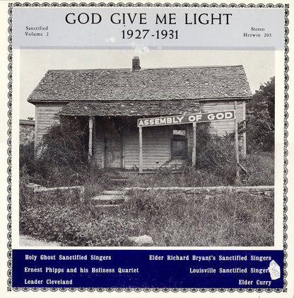 Various : God Give Me Light 1927-1931 (LP, Comp)