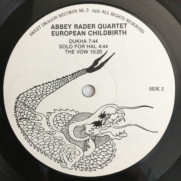 Abbey Rader Quartet : European Childbirth (LP, Album)