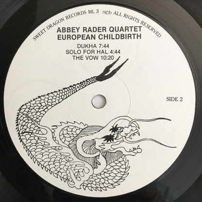 Abbey Rader Quartet : European Childbirth (LP, Album)