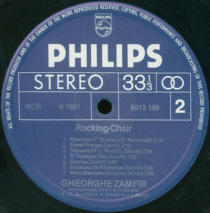 Gheorghe Zamfir, London Symphony Orchestra : Rocking-Chair (LP, Album)