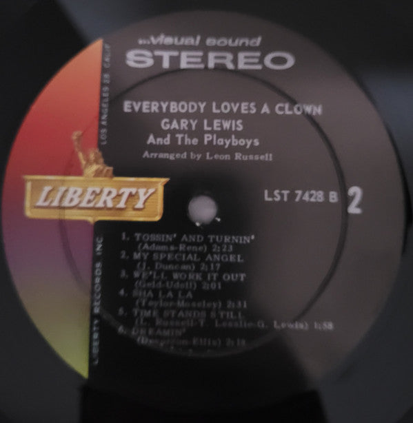 Gary Lewis & The Playboys : Everybody Loves A Clown (LP, Album)