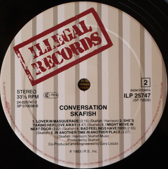 Skafish : Conversation (LP, Album)