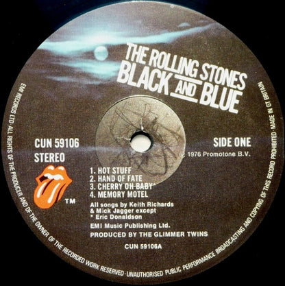 The Rolling Stones : Black And Blue (LP, Album, RE, Gat)