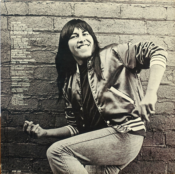 Jesse Ed Davis : Keep Me Comin' (LP, Album, San)