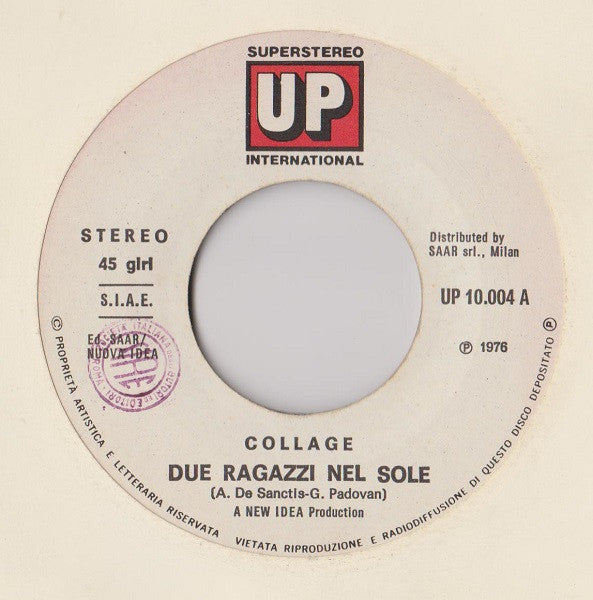 Collage (11) : Due Ragazzi Nel Sole (7")