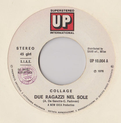 Collage (11) : Due Ragazzi Nel Sole (7")