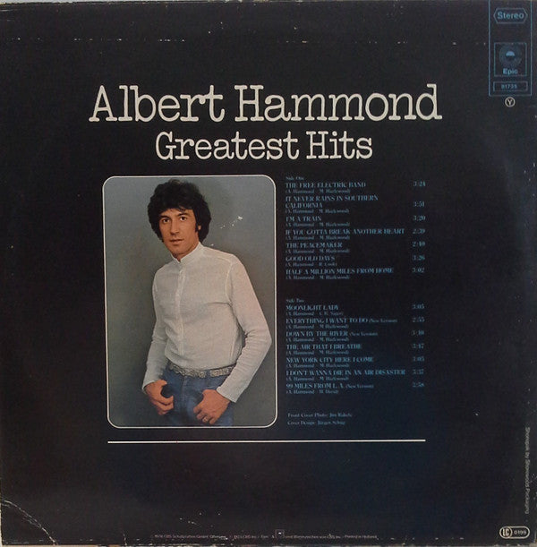 Albert Hammond : Greatest Hits (LP, Comp)