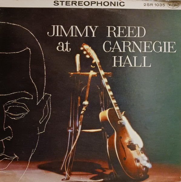 Jimmy Reed : Jimmy Reed At Carnegie Hall (LP, Album + LP, Comp + RE)