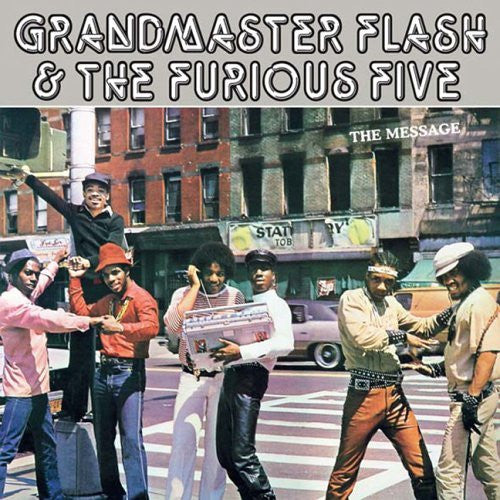 Grandmaster Flash & The Furious Five : The Message (LP, Album, RE)