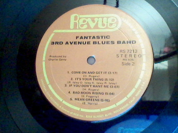 Third Avenue Blues Band : Fantastic (LP, Album)