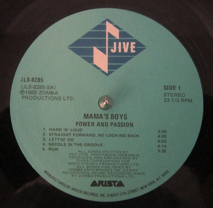 Mama's Boys : Power And Passion (LP, Album)