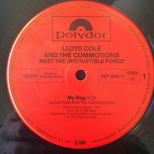 Lloyd Cole & The Commotions : My Bag (12", Maxi)