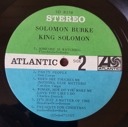 Solomon Burke : King Solomon (LP, Album)