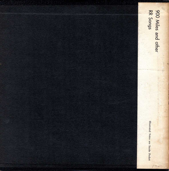 Cisco Houston : 900 Miles And Other R.R. Songs (10", Album)