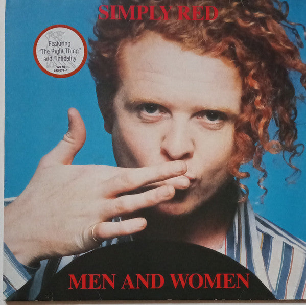 Simply Red : Men And Women (LP, Album, CBS)