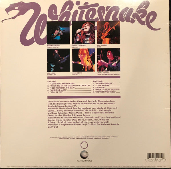 Whitesnake : Lovehunter (LP, Album, RE)