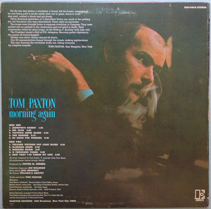 Tom Paxton : Morning Again (LP, Album, All)