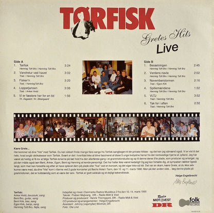 Tørfisk : Gretes Hits - Live (LP, Album)