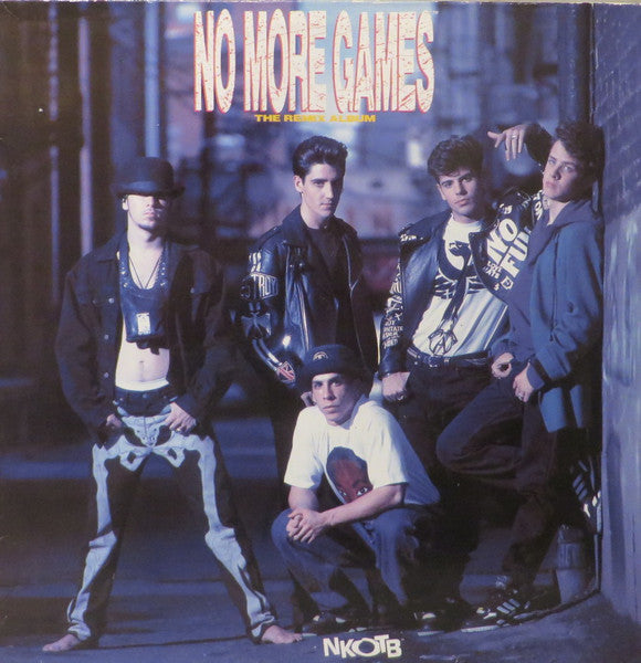 New Kids On The Block : No More Games (The Remix Album) (LP, Album)