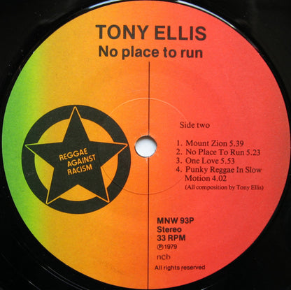 Tony Ellis : No Place To Run (LP)