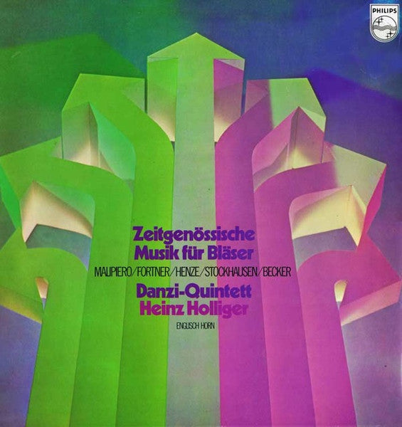 Riccardo Malipiero / Wolfgang Fortner / Hans Werner Henze / Karlheinz Stockhausen / Günther Becker - Danzi Kwintet / Heinz Holliger : Zeitgenössische Musik Für Bläser (LP, Album)