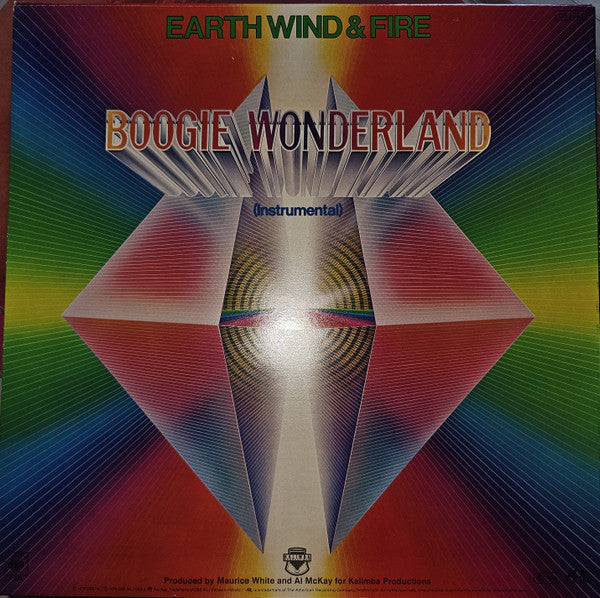 Earth, Wind & Fire : Boogie Wonderland (12", Maxi)
