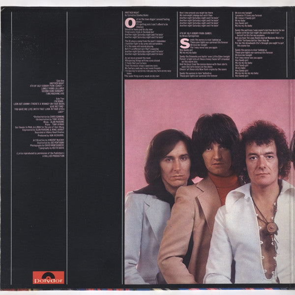 The Hollies : Another Night (LP, Album, Gat)