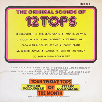 Unknown Artist : 12 Tops (Todays Top Hits) - Volume 8 (LP)