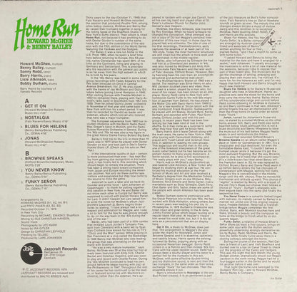 Howard McGhee & Benny Bailey : Home Run (LP, Album)