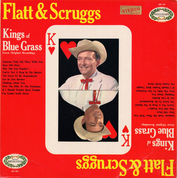 Flatt & Scruggs : Kings Of Bluegrass (LP, Comp, RE)