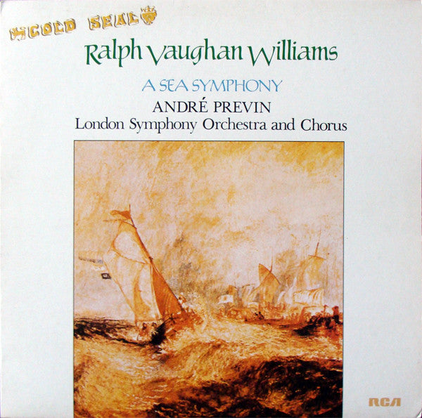 Ralph Vaughan Williams, André Previn, London Symphony Orchestra And London Symphony Chorus : A Sea Symphony (LP, RE)