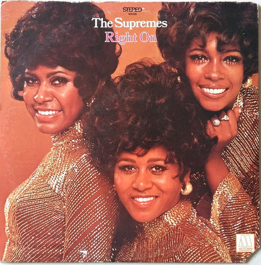 The Supremes : Right On (LP, Album)