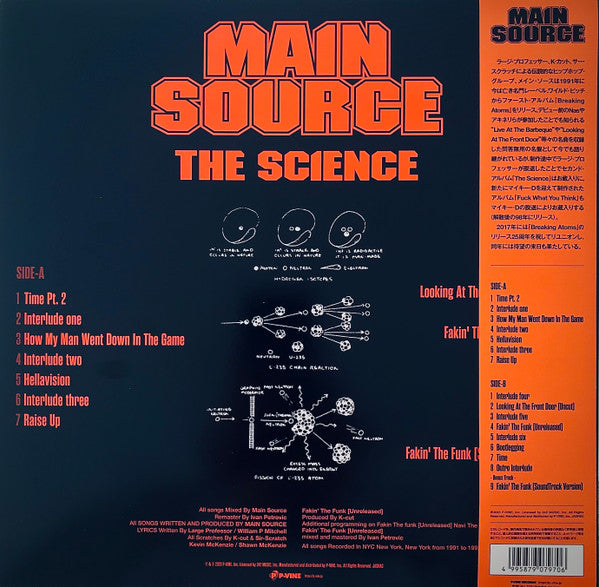 Main Source : The Science (LP, Album, Ltd, RM)