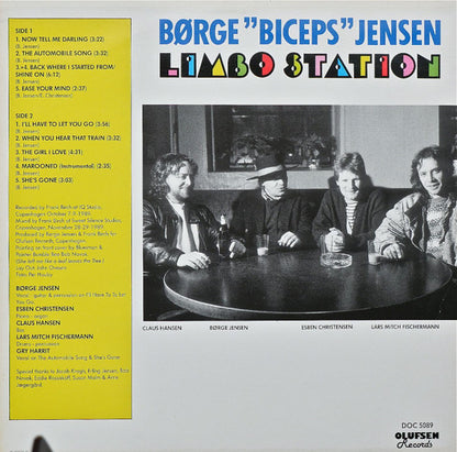 Børge "Biceps" Jensen : Limbo Station (LP)