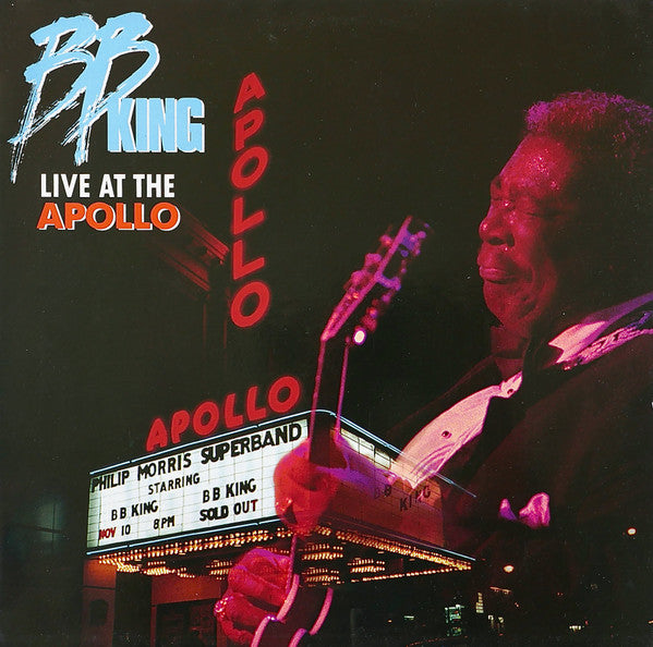 B.B. King Featuring Gene Harris And The Philip Morris Superband : Live At The Apollo (LP, Album)