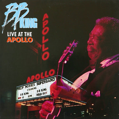 B.B. King Featuring Gene Harris And The Philip Morris Superband : Live At The Apollo (LP, Album)