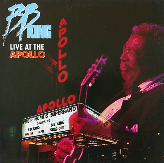 B.B. King Featuring Gene Harris And The Philip Morris Superband : Live At The Apollo (LP, Album)