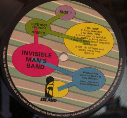 Invisible Man's Band : The Invisible Man's Band (LP, Album)