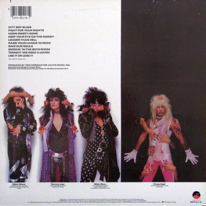 Mötley Crüe : Theatre Of Pain (LP, Album)