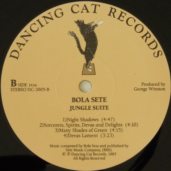 Bola Sete : Jungle Suite (LP, Album)