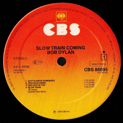 Bob Dylan : Slow Train Coming (LP, Album, RP)