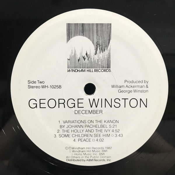 George Winston : December (LP, Album, RE)