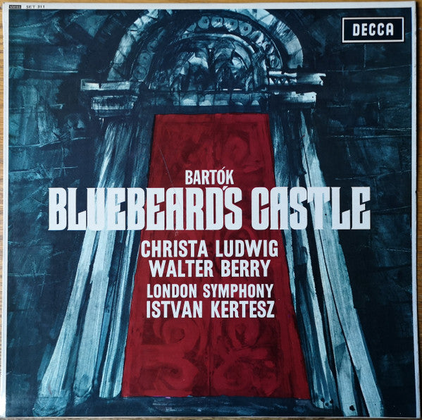 Béla Bartók, Christa Ludwig, Walter Berry, London Symphony Orchestra, István Kertész : Bluebeard's Castle (LP, Boo)