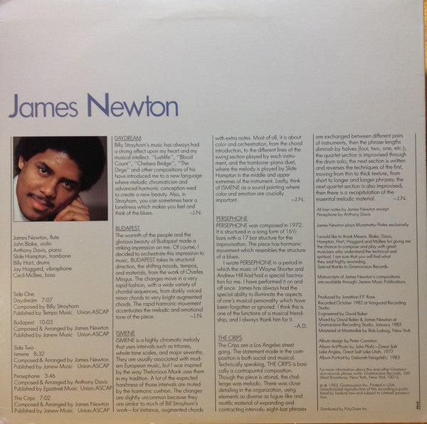 James Newton (2) : James Newton (LP, Album)