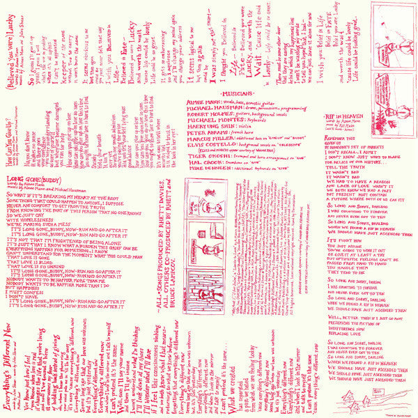 'Til Tuesday : Everything's Different Now (LP, Album)