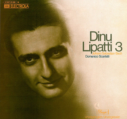 Dinu Lipatti - Johann Sebastian Bach, Domenico Scarlatti : Dinu Lipatti 3 (LP, Mono)